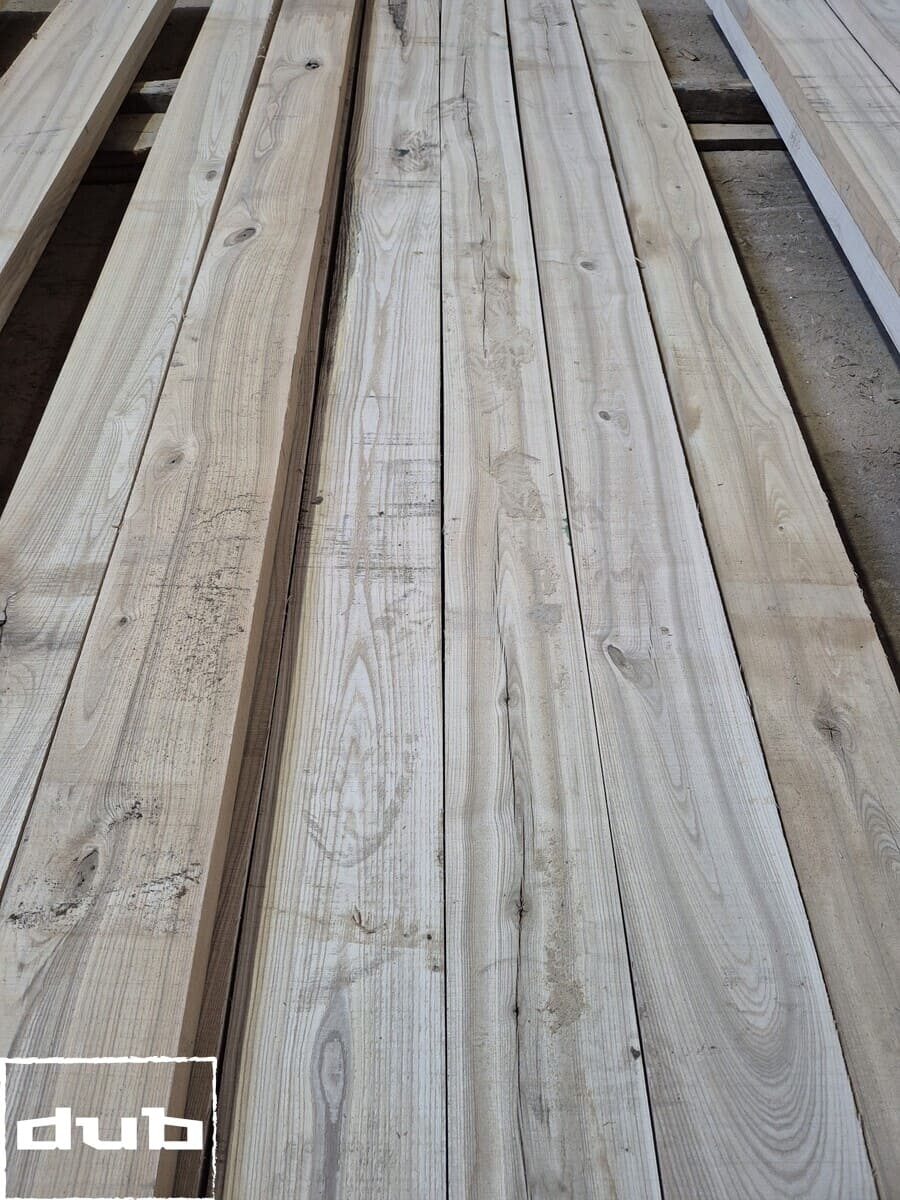 Массив ясеня сухой обрезной 2 сорт 3000х150х50мм